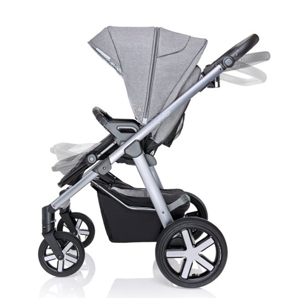 Коляска 2 в 1 Baby Design Husky NR 2020 03 Navy