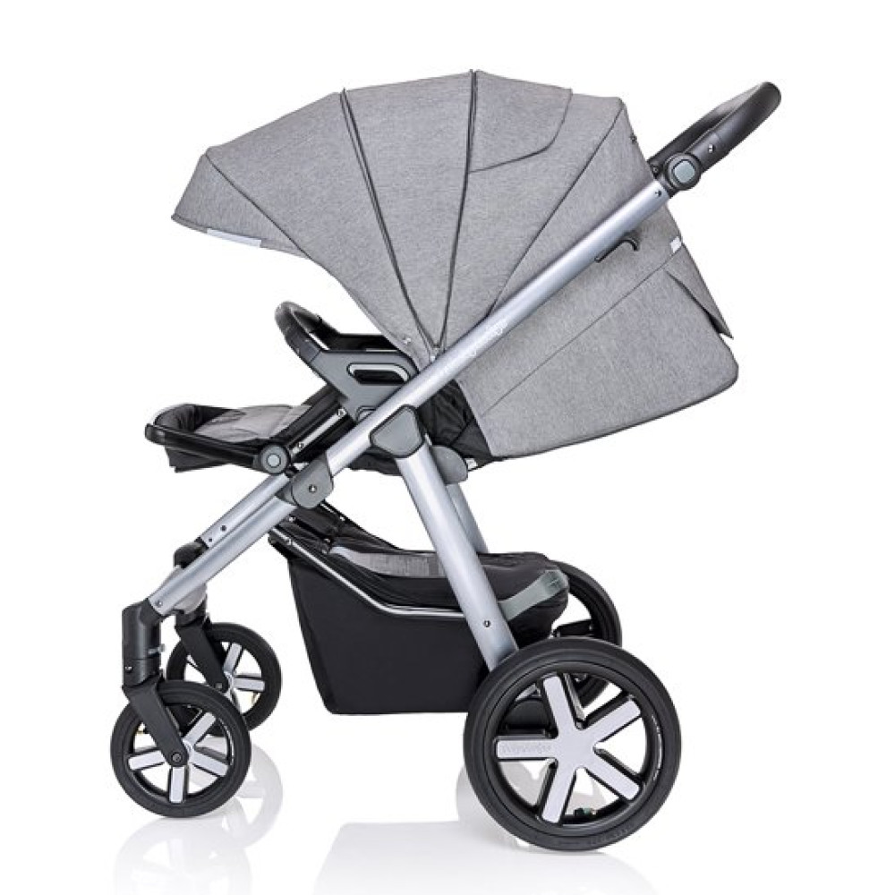 Коляска 2 в 1 Baby Design Husky NR 2020 03 Navy