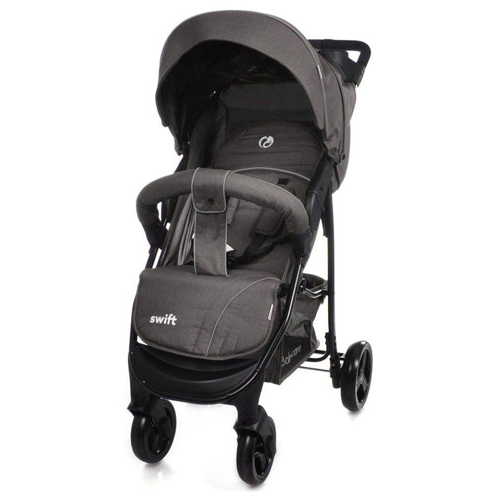 Прогулянкова коляска Babycare Swift BC-11201 Dark Grey (Бебикеа Свіфт)