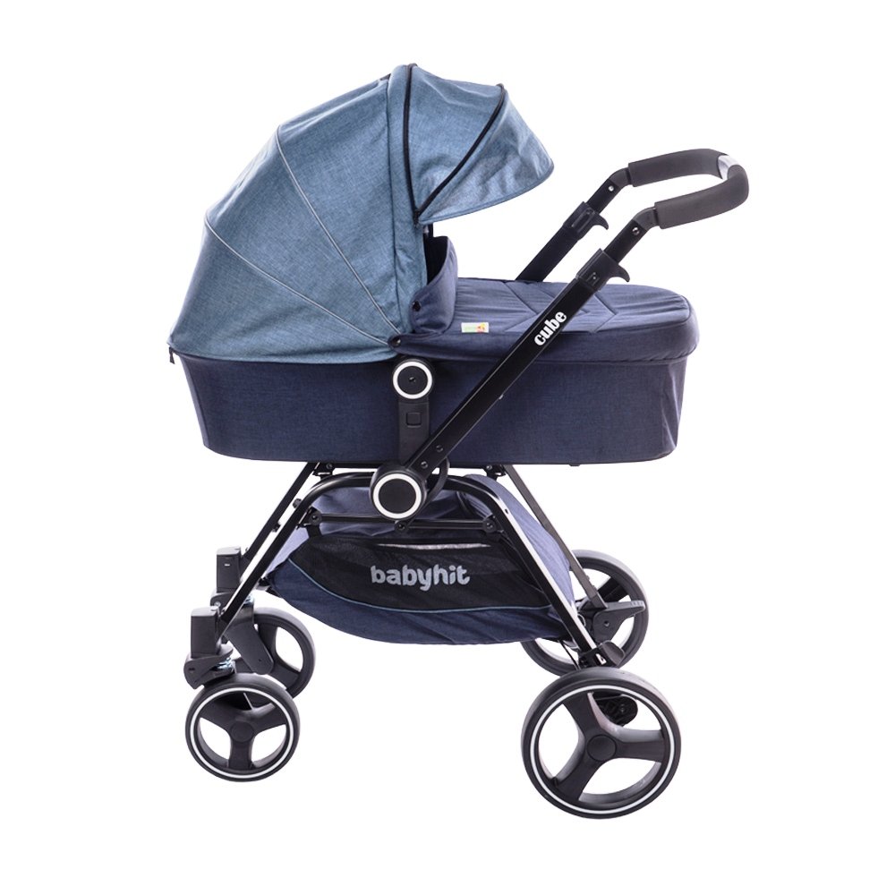 Коляска 2 в 1 Babyhit Cube Blue (Бебіхіт Куб Синій)