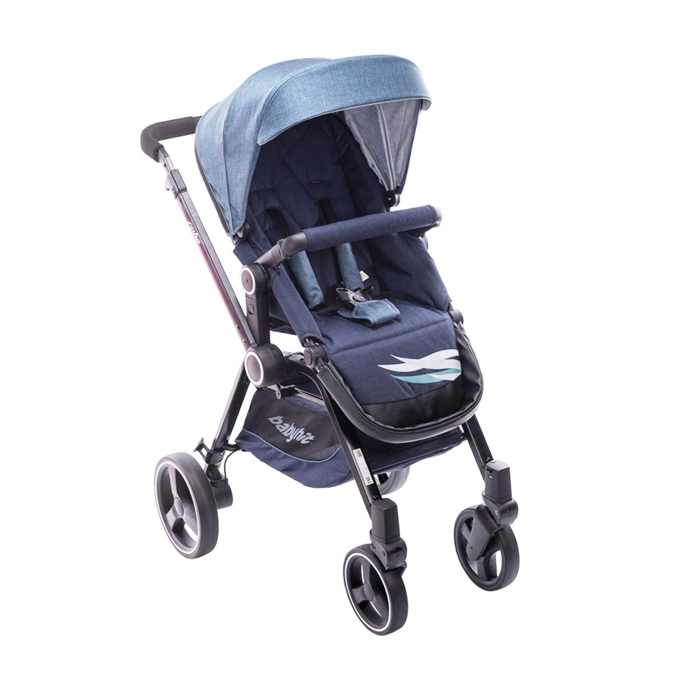 Коляска 2 в 1 Babyhit Cube Blue (Бебіхіт Куб Синій)