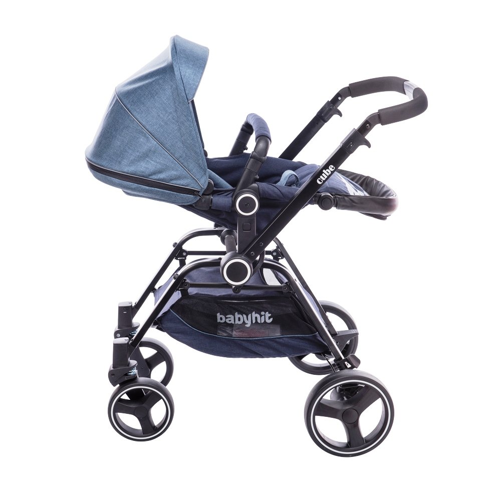Коляска 2 в 1 Babyhit Cube Blue (Бебіхіт Куб Синій)