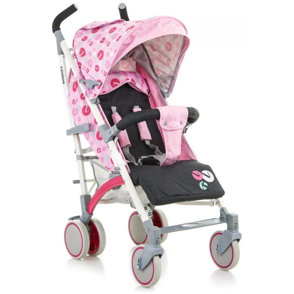 Коляска-трость Babyhit Rainbow D200 Pink Grey