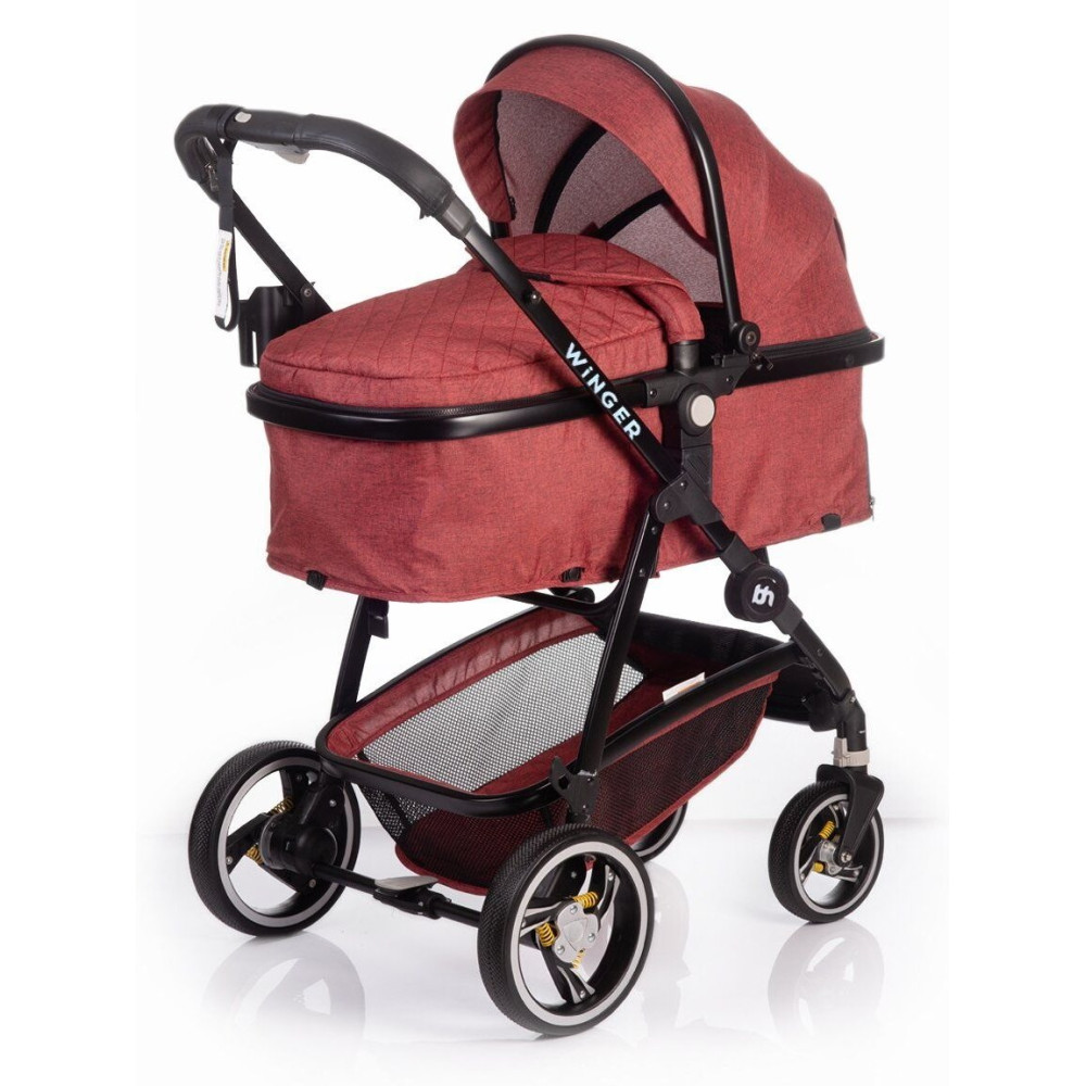Коляска 2 в 1 Babyhit Winger Red