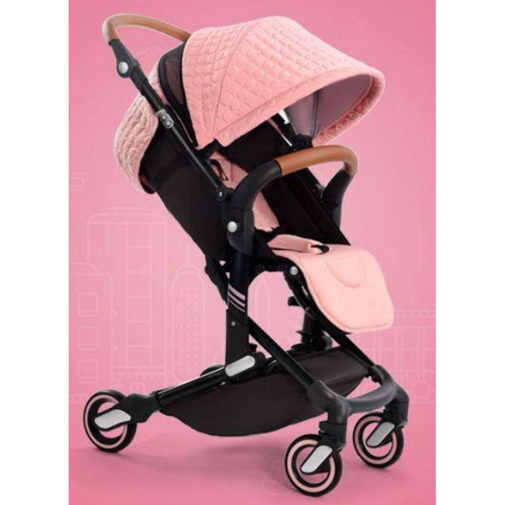 Прогулочная коляска Babysing I-Go Love Pink