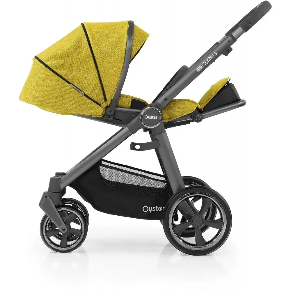 Прогулянкова коляска BabyStyle Oyster 3 Mustard / City Grey