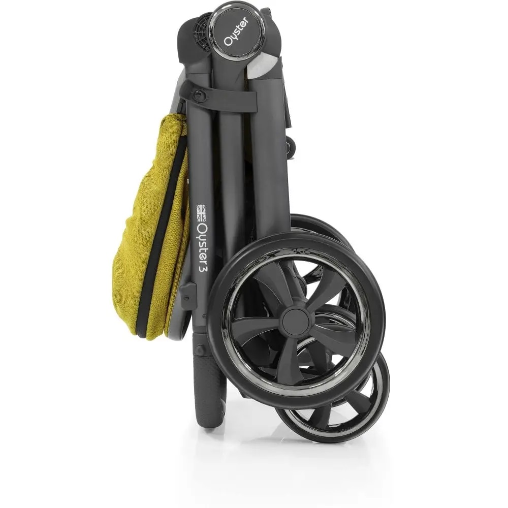 Прогулянкова коляска BabyStyle Oyster 3 Mustard / City Grey