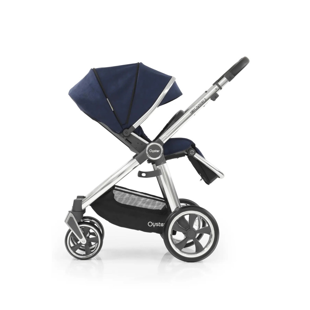 Прогулочная коляска BabyStyle Oyster 3 Rich Navy / Mirror Прогулочная коляска BabyStyle Oyster 3 Rich Navy / Mirror