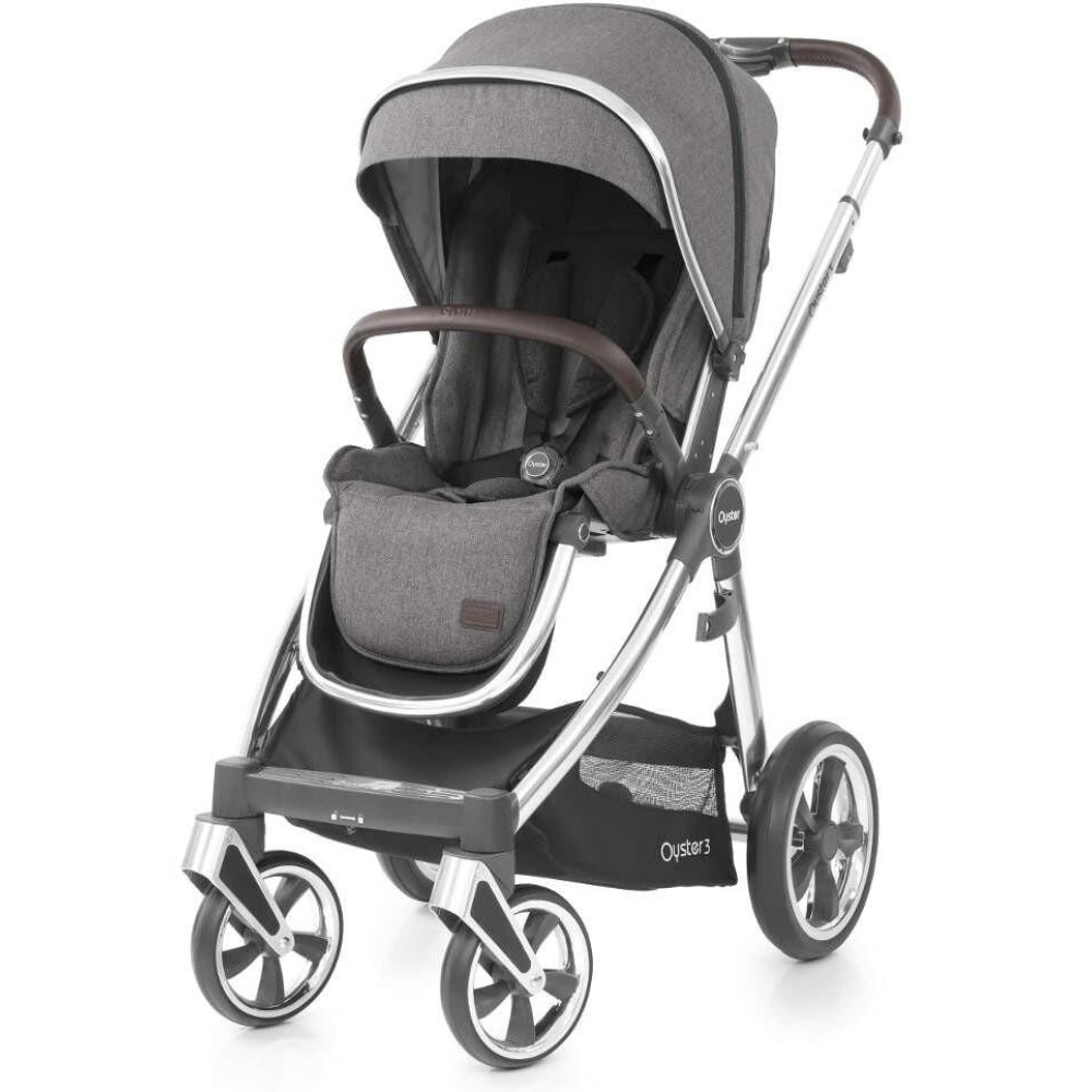 Коляска 2 в 1 BabyStyle Oyster 3 Mercury Mirror