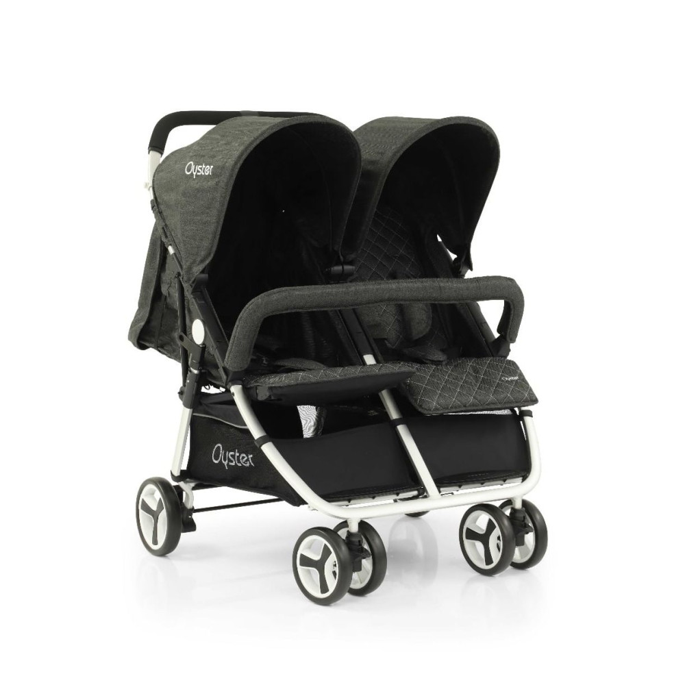 Прогулочная коляска для двойни Babystyle Oyster Twin Pepper