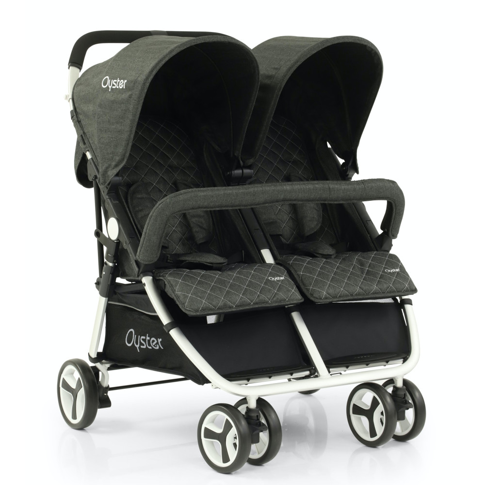 Прогулочная коляска для двойни Babystyle Oyster Twin Pepper