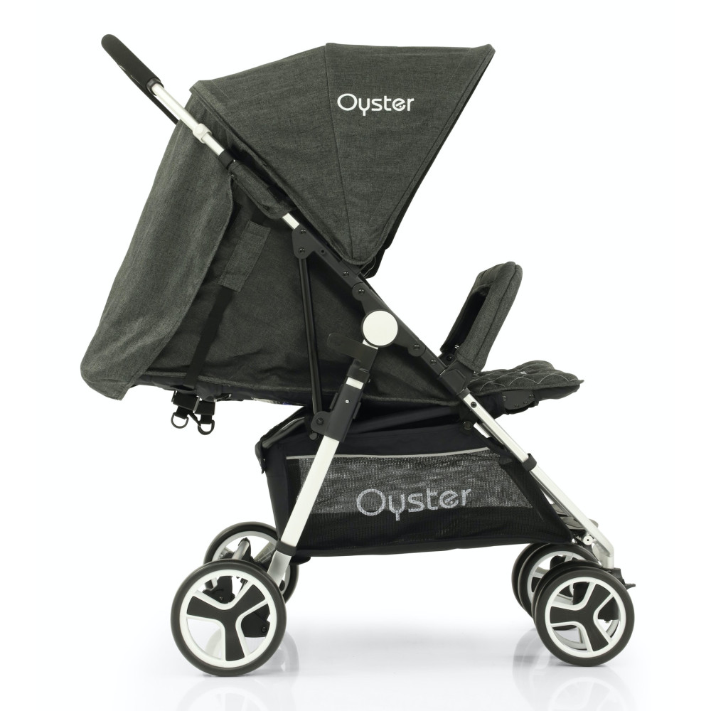 Прогулочная коляска для двойни Babystyle Oyster Twin Pepper