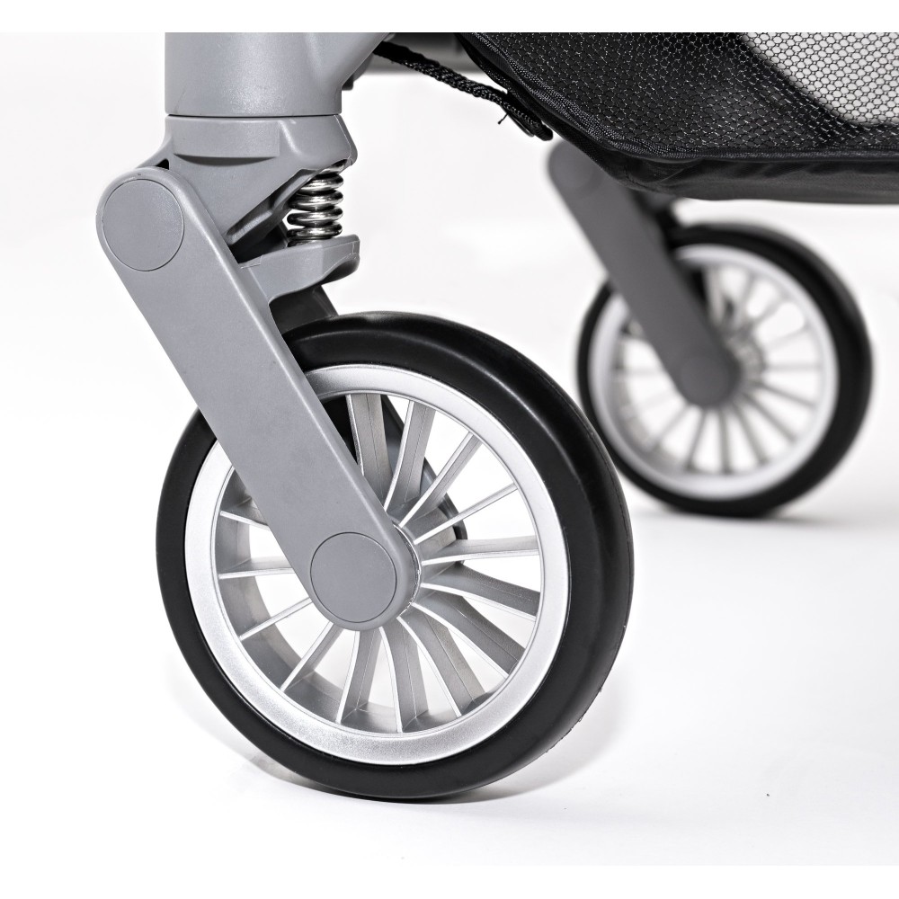 Прогулочная коляска Babyzz Prime Grey-blue