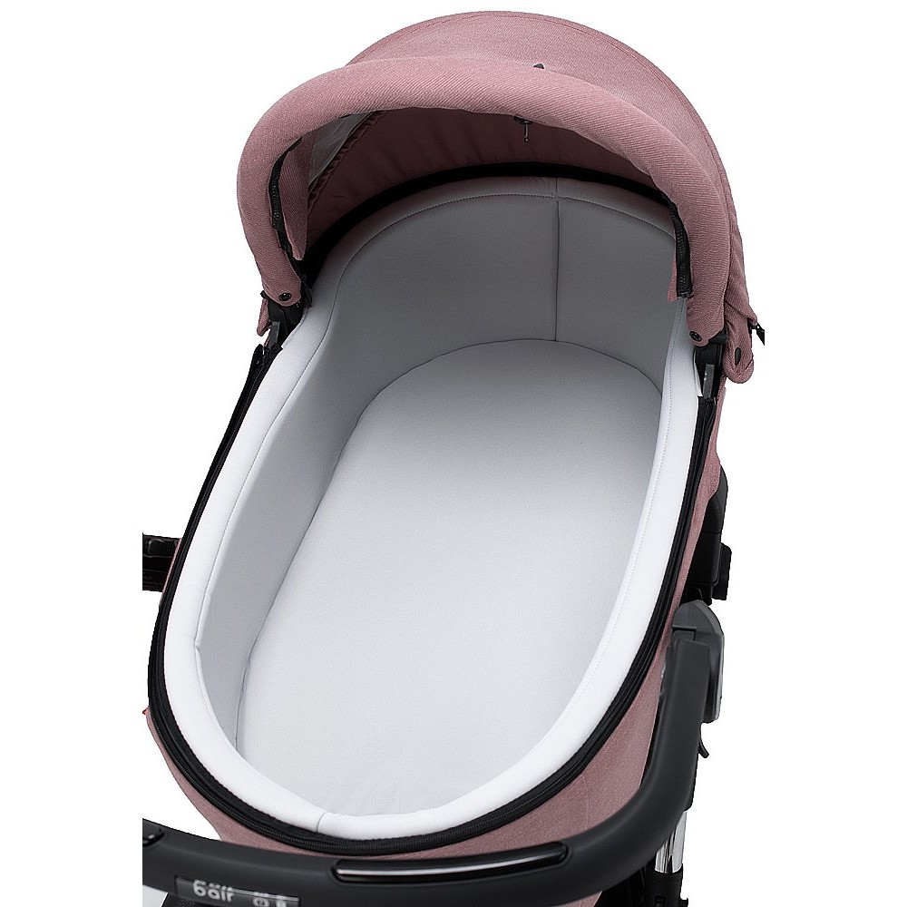 Коляска 2 в 1 Bair Electra B-touch system BE-04 dark-pink