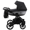 Коляска 2 в 1 Bair Kiwi Soft BKS-00/22 черный - светло-серый