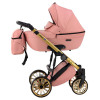 Коляска 2 в 1 Bair Leo Rino Gold Collection ZR-46
