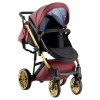 Коляска 2 в 1 Bair Leo Rino Gold Collection ZR-70