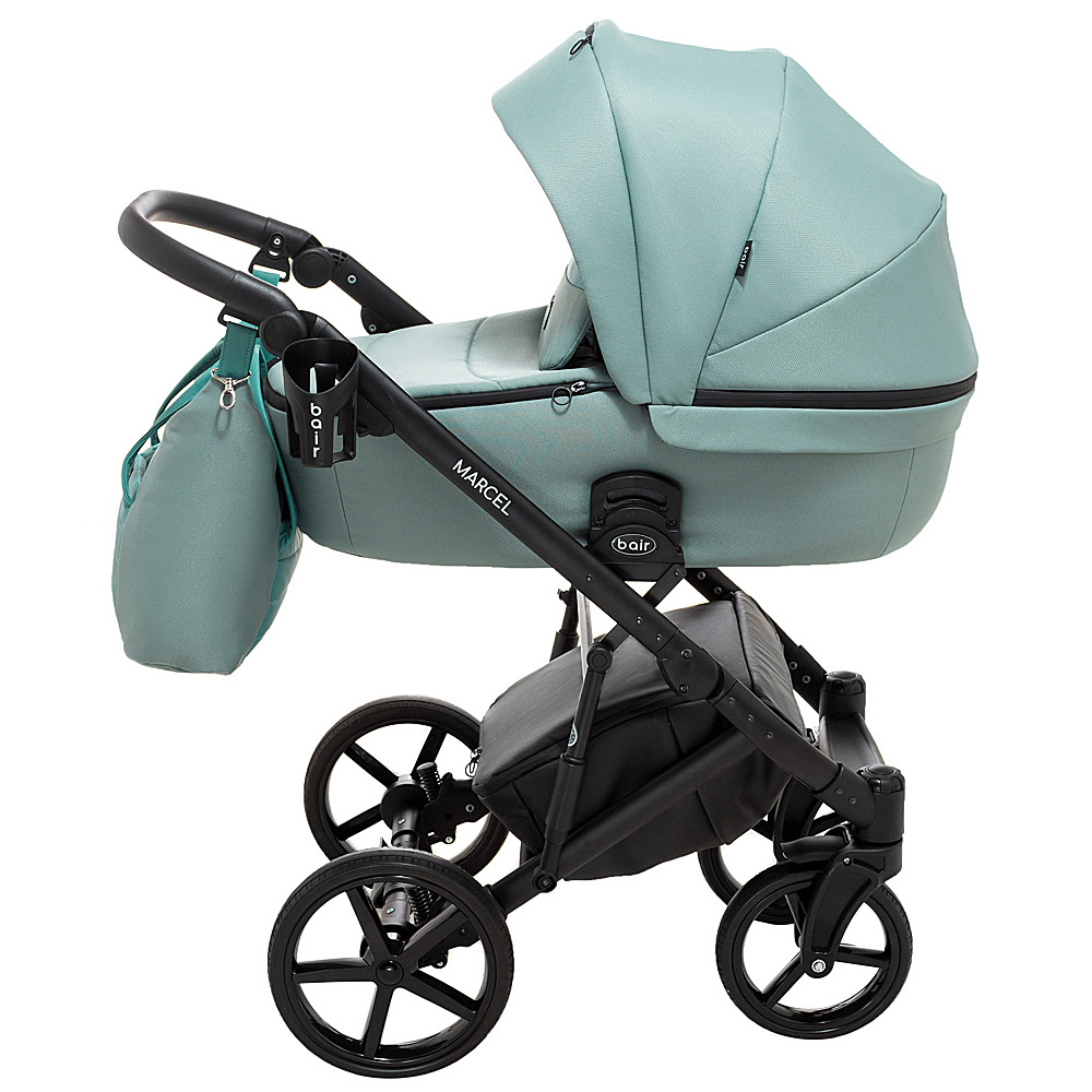 Коляска 2 в 1 Bair Marcel Soft BM-028 нефрит