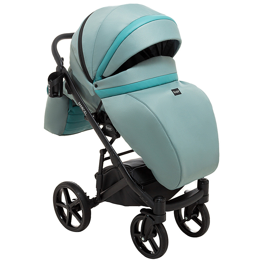 Коляска 2 в 1 Bair Marcel Soft BM-028 нефрит