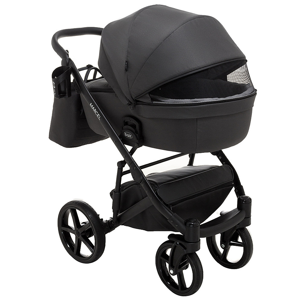 Коляска 2 в 1 Bair Marcel Soft BM-219 графит