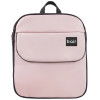 Коляска 2 в 1 Bair Mirello Plus кожа 100% MP-02 розовый перламутр - черный