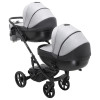 Коляска для двойни Bair Next Duo Soft 31 серый
