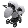 Коляска для двойни Bair Next Duo Soft 31 серый