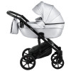 Коляска 2 в 1 Bair Polo (Black) кожа 100% 27