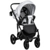 Коляска 2 в 1 Bair Polo (Black) кожа 100% 27