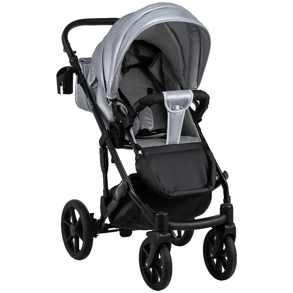 Коляска 2 в 1 Bair Polo (Black) кожа 100% 31 Коляска 2 в 1 Bair Polo (Black) кожа 100% 31