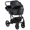 Коляска 2 в 1 Bair Polo (Black) кожа 100% 32