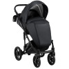 Коляска 2 в 1 Bair Polo (Black) кожа 100% 32