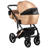 Коляска 2 в 1 Bair Polo (Cooper) кожа 100% 26C капучино