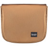 Коляска 2 в 1 Bair Polo (Cooper) кожа 100% 28C бронза (перламутр)