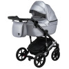 Коляска 2 в 1 Bair Polo (Silver) кожа 100% 31S
