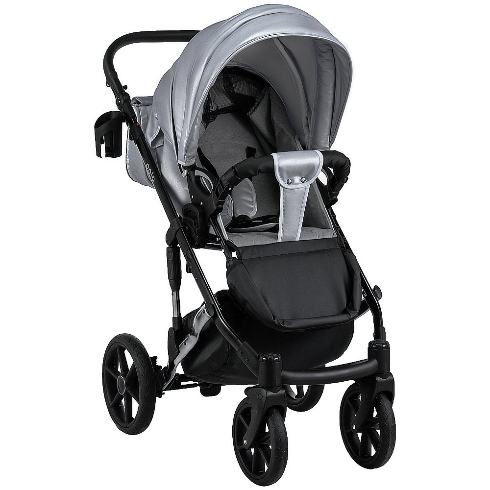 Коляска 2 в 1 Bair Polo (Silver) кожа 100% 31S Коляска 2 в 1 Bair Polo (Silver) кожа 100% 31S