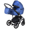 Коляска 2 в 1 Bair Polo (Silver) кожа 100% 38S
