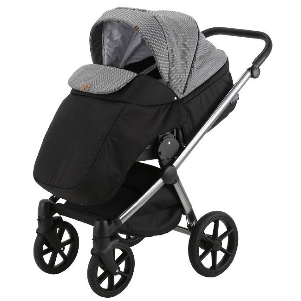 Коляска 2 в 1 BeBe-mobile Cesaro Limited chrome Y-70 (Беби-мобайл Цесаро)