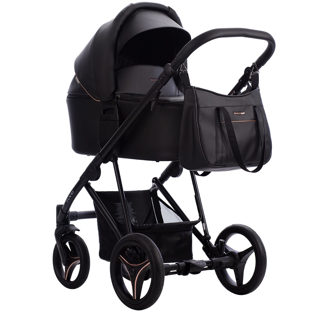 Коляска 2 в 1 Bebetto Flavio Pro 06 черный Коляска 2 в 1 Bebetto Flavio Pro 06 черный