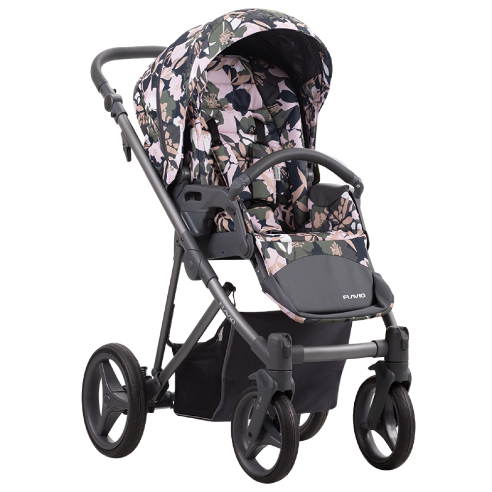 Коляска 2 в 1 Bebetto Flavio Flowers 01 Коляска 2 в 1 Bebetto Flavio Flowers 01