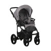 Коляска 2 в 1 Bebetto Magnum LJ195 серый, черная рама