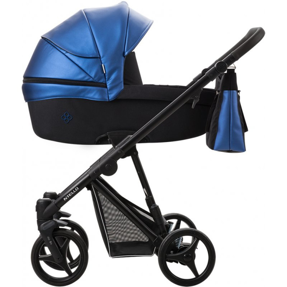 Коляска 2 в 1 Bebetto Nitello Shine 02 синій