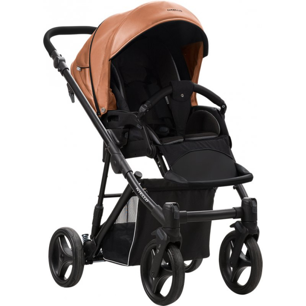 Коляска 2 в 1 Bebetto Nitello Shine 03 терракот