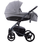 Коляска 2 в 1 Bebetto Tito Premium Dark 02