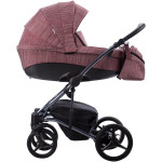 Коляска 2 в 1 Bebetto Tito Premium Dark 03