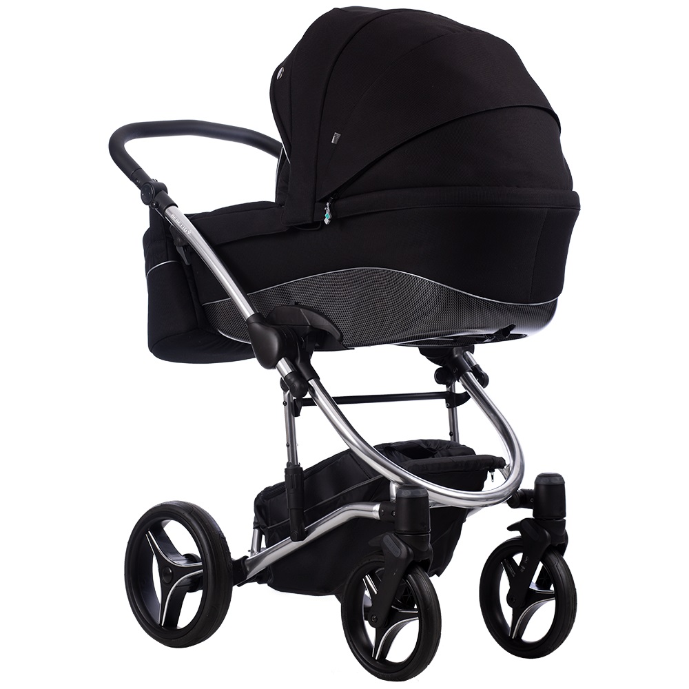 Коляска 2 в 1 Bebetto Tito Premium Silver 01