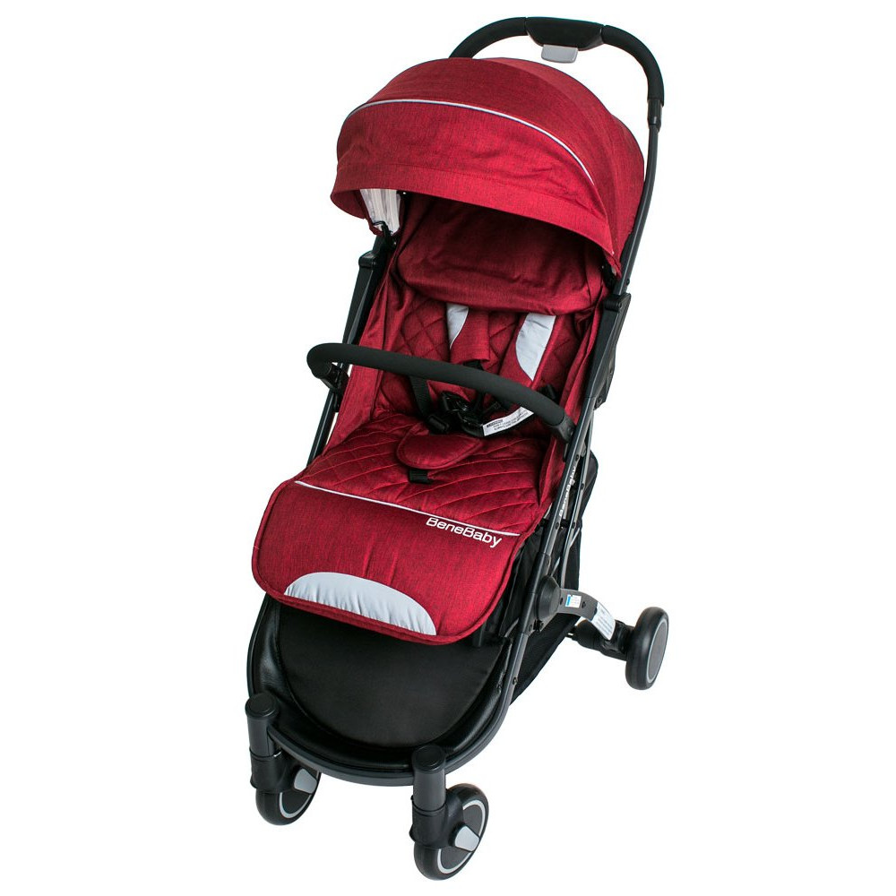 Прогулянкова коляска Bene Baby D200 червона + М'який вкладиш в Подарунок