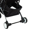 Прогулянкова коляска Bene Baby D200 бежева на чорній рамі + М'який вкладиш в Подарунок