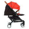 Прогулянкова коляска Bene Baby D200 червона на чорній рамі + М'який вкладиш в Подарунок