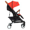 Прогулянкова коляска Bene Baby D200 червона на чорній рамі + М'який вкладиш в Подарунок
